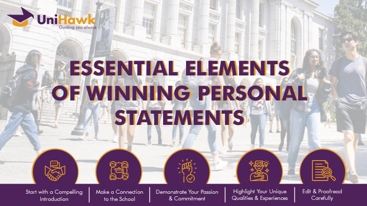 UniHawk- Essential Elements Of Winning Personal Statements.