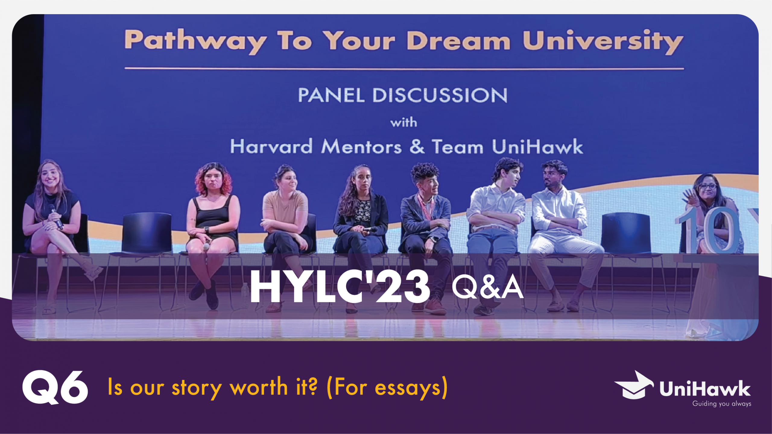 Is Our Story Worth It ? (For Essays) | HYLC Summer 2023 | Panel Discussion