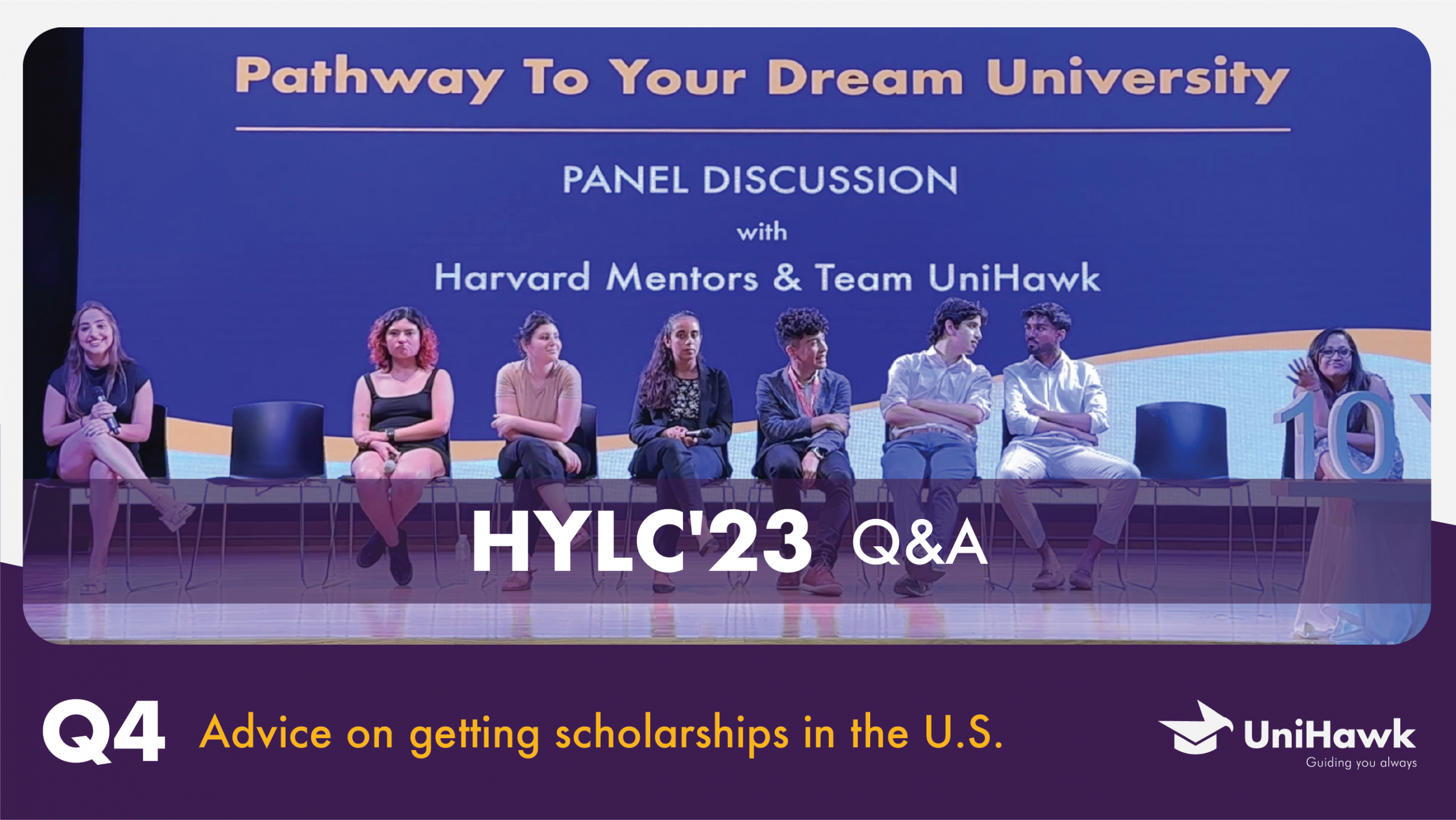 Advice On Getting Scholarships In The USA | HYLC Summer 2023 | Panel Discussion