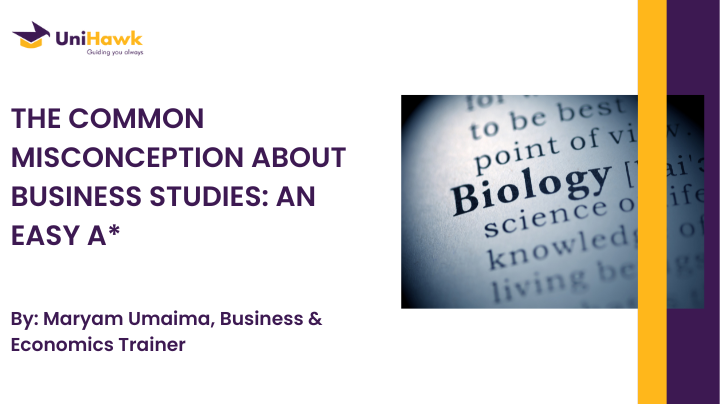 The common misconception about Business Studies: An Easy A*