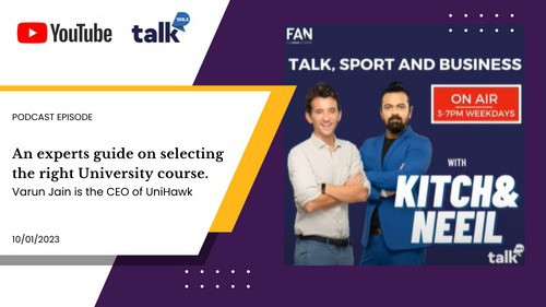 An Experts Guide On Selecting The Right University Course. Varun Jain Is The Ceo Of UniHawk.