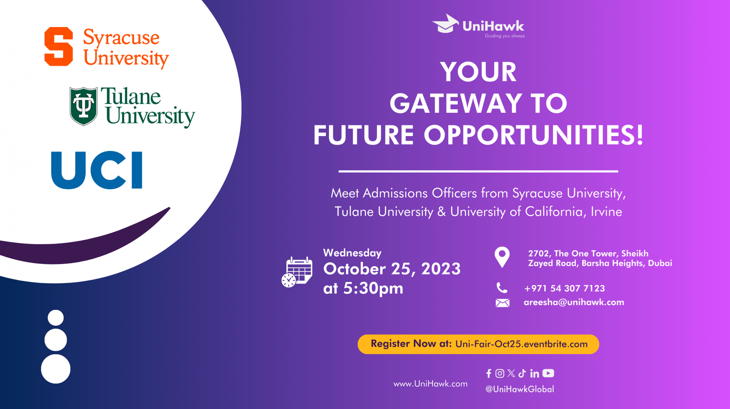YOUR GATEWAY TO FUTURE OPPORTUNITIES!