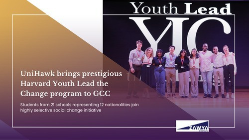 UniHawk Brings Prestigious Harvard Youth Lead The Change Program To Gcc