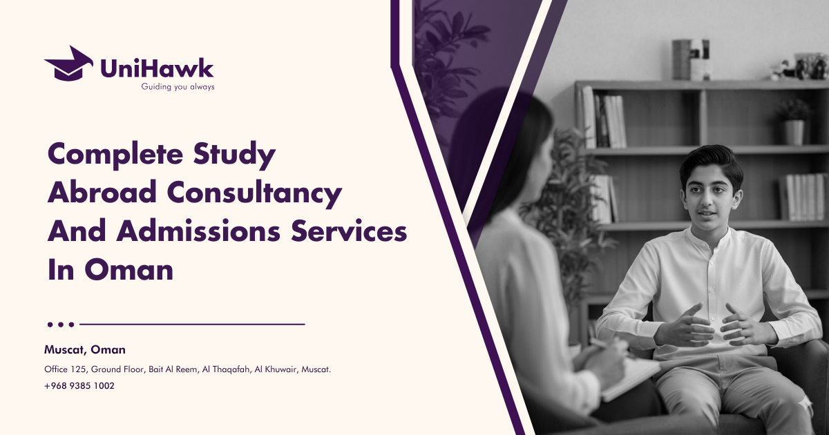 Complete Study Abroad Consultancy and Admissions Services in Oman