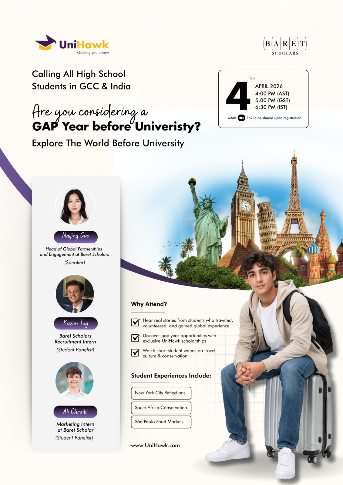 Explore the World Before University: Gap Year Opportunities & Global Experiences