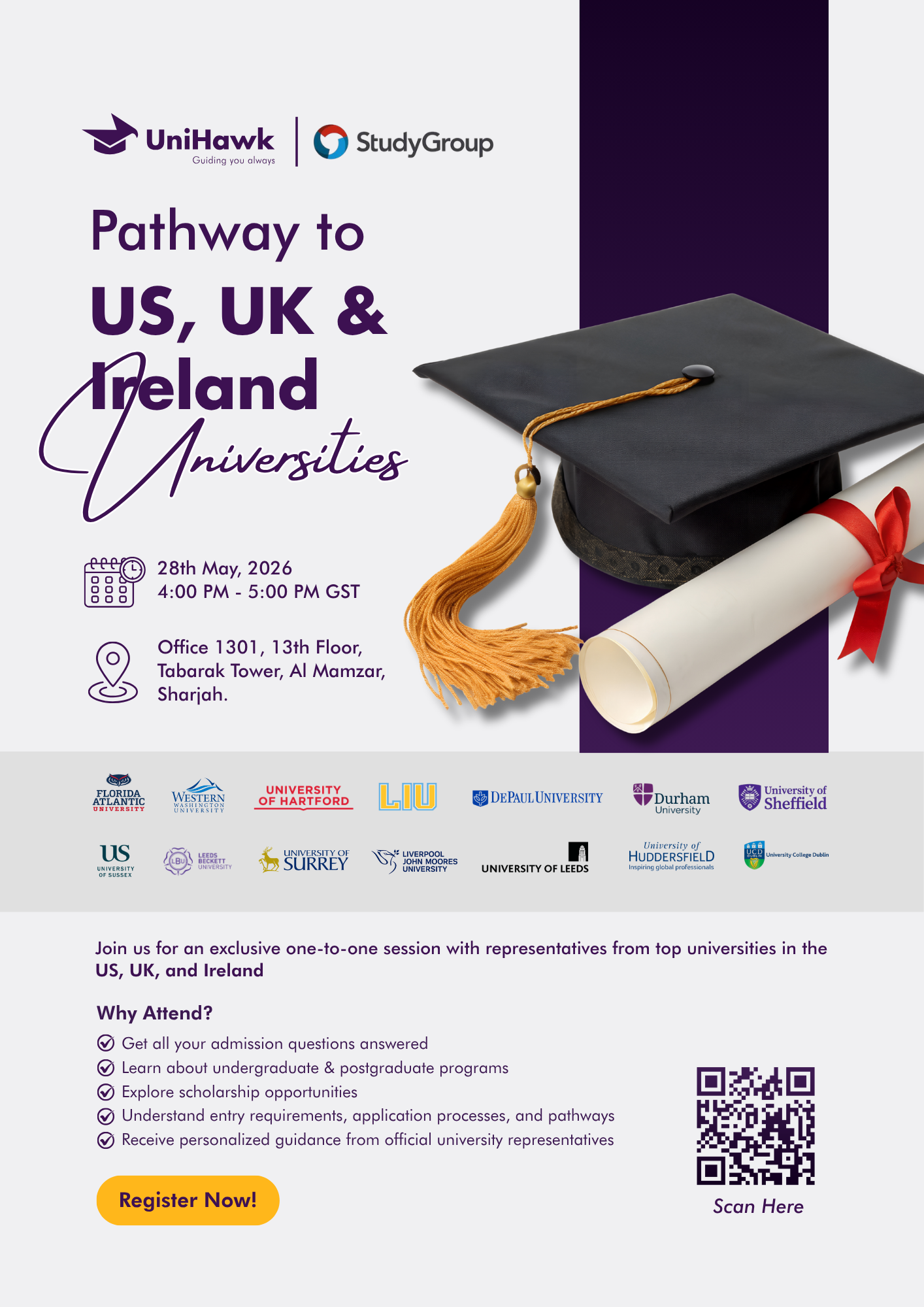 Pathway to UK, US & Ireland