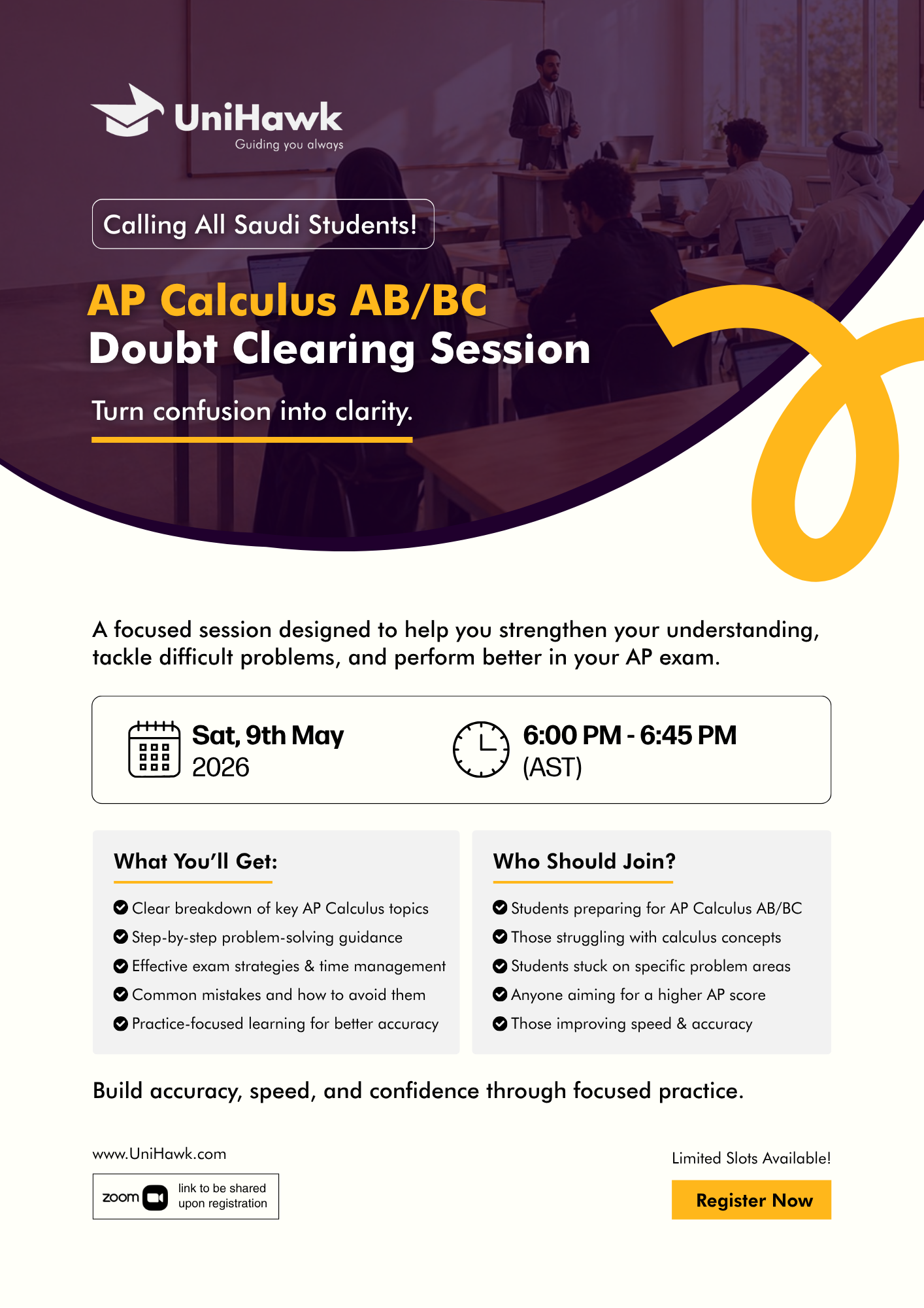AP Calculus AB/BC Doubt Clearing Session