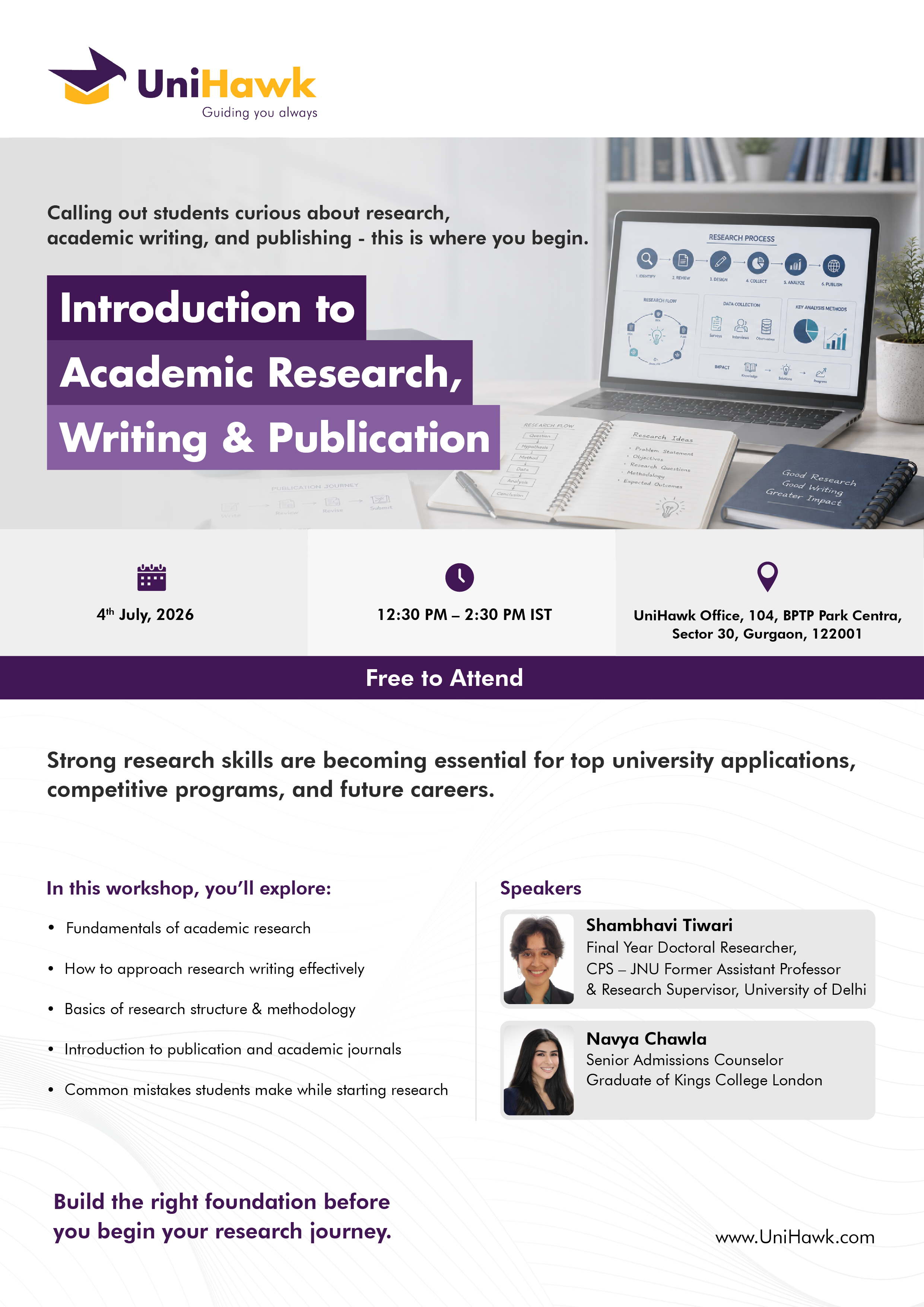 Academic Research, Writing & Publication