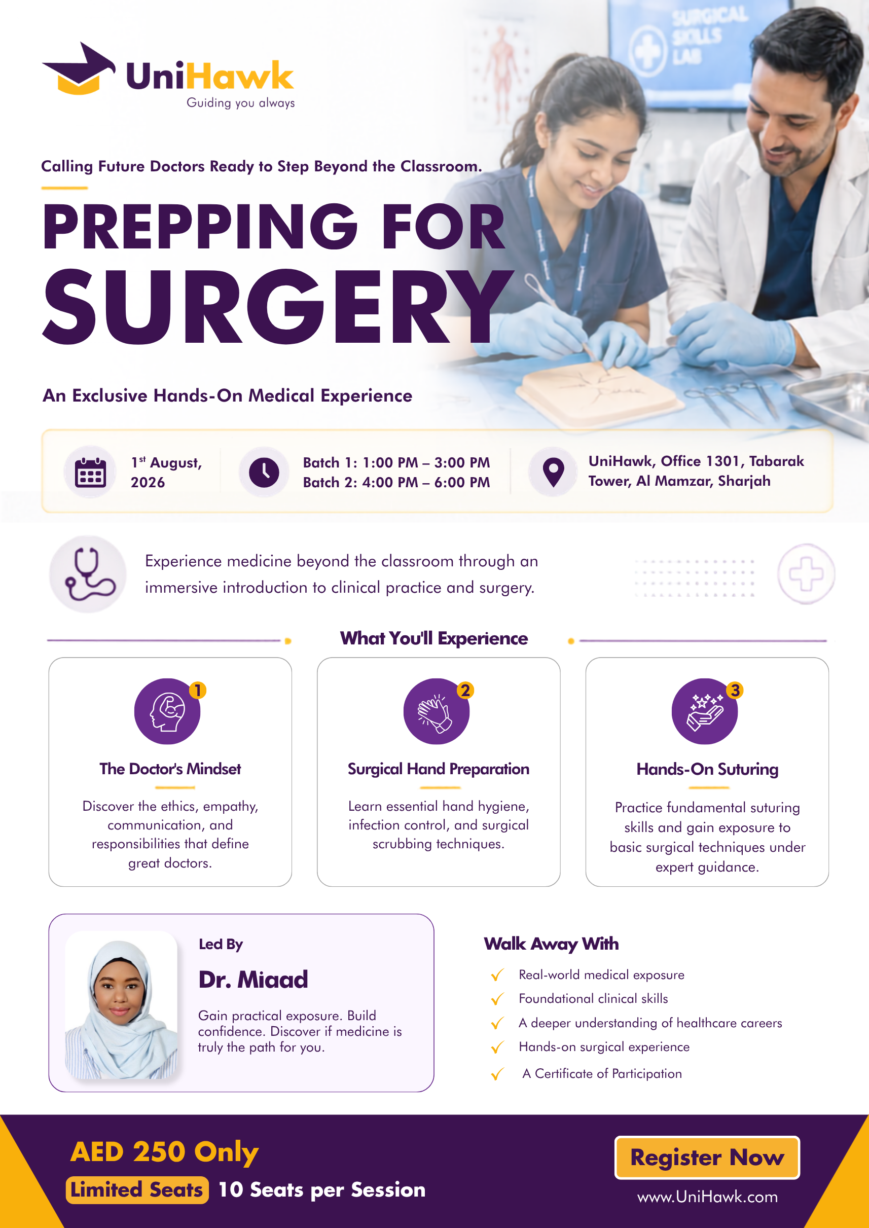 Prepping for Surgery – Sharjah, UAE