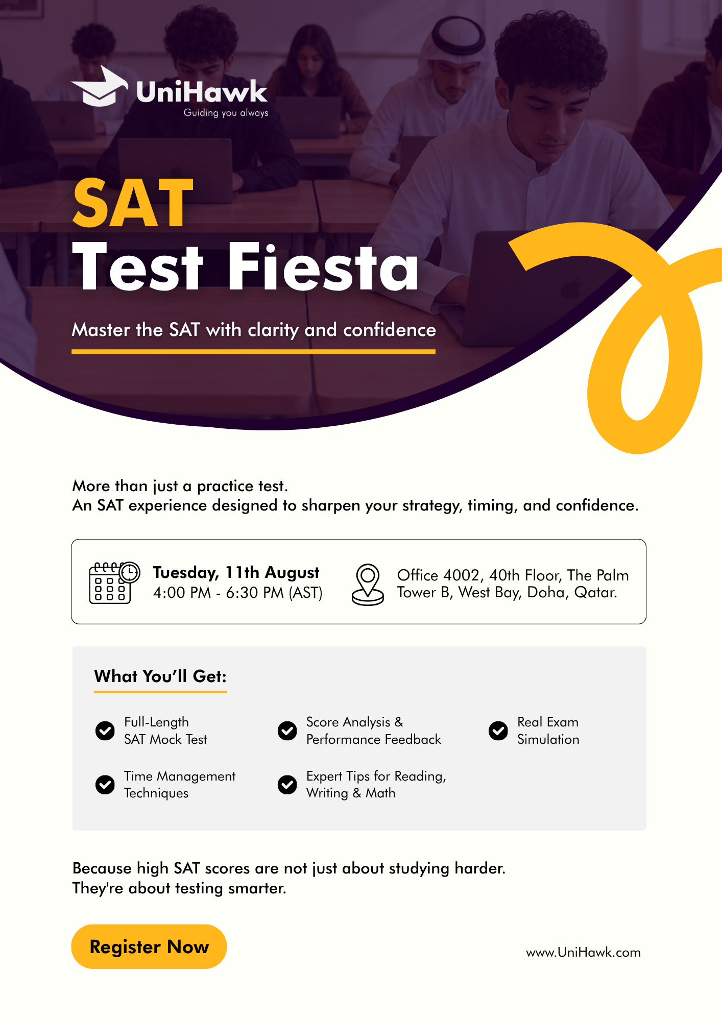 SAT Test Fiesta – Qatar