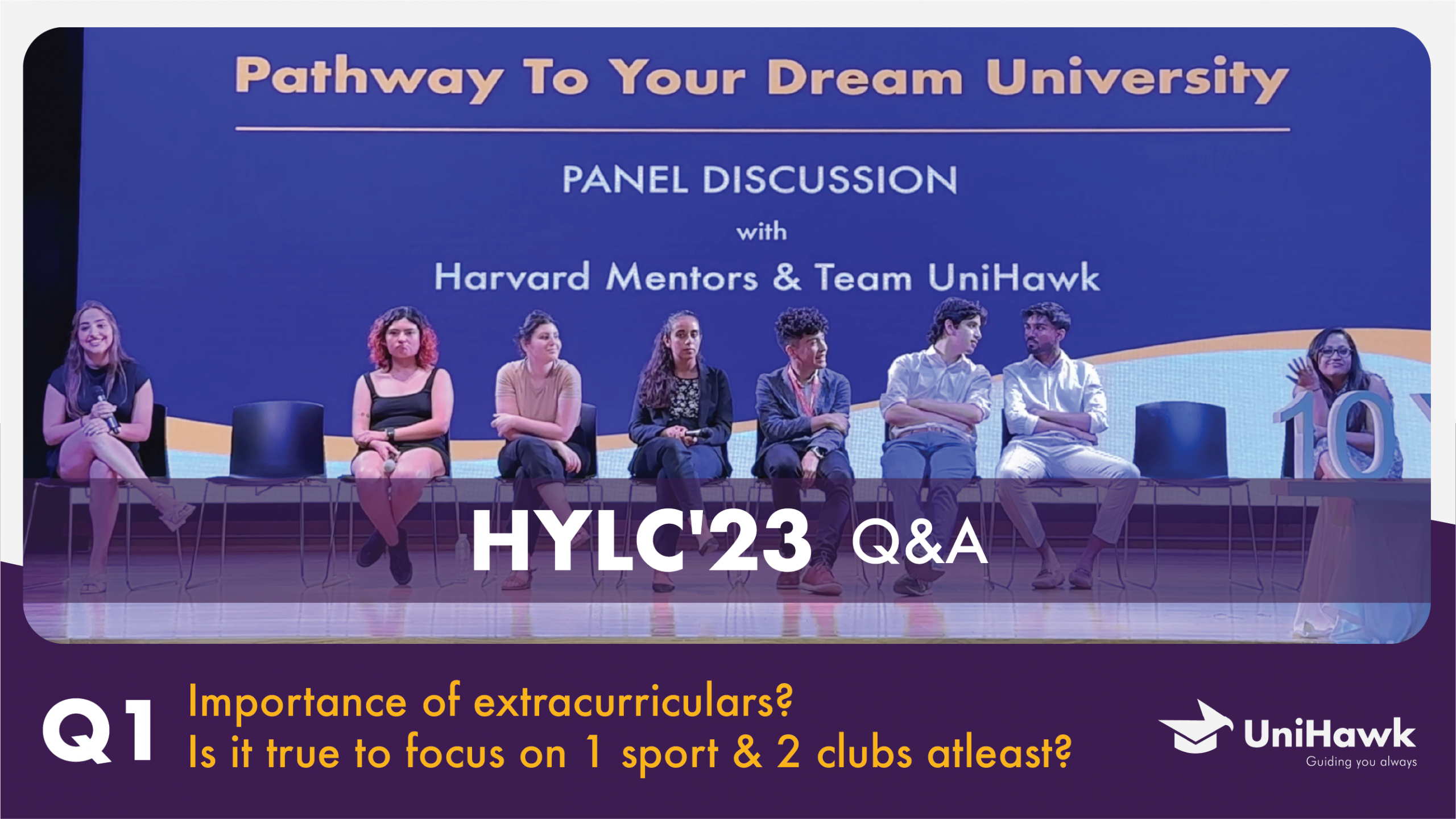 Importance Of Extracurriculars? | HYLC Summer 2023 | Panel Discussion