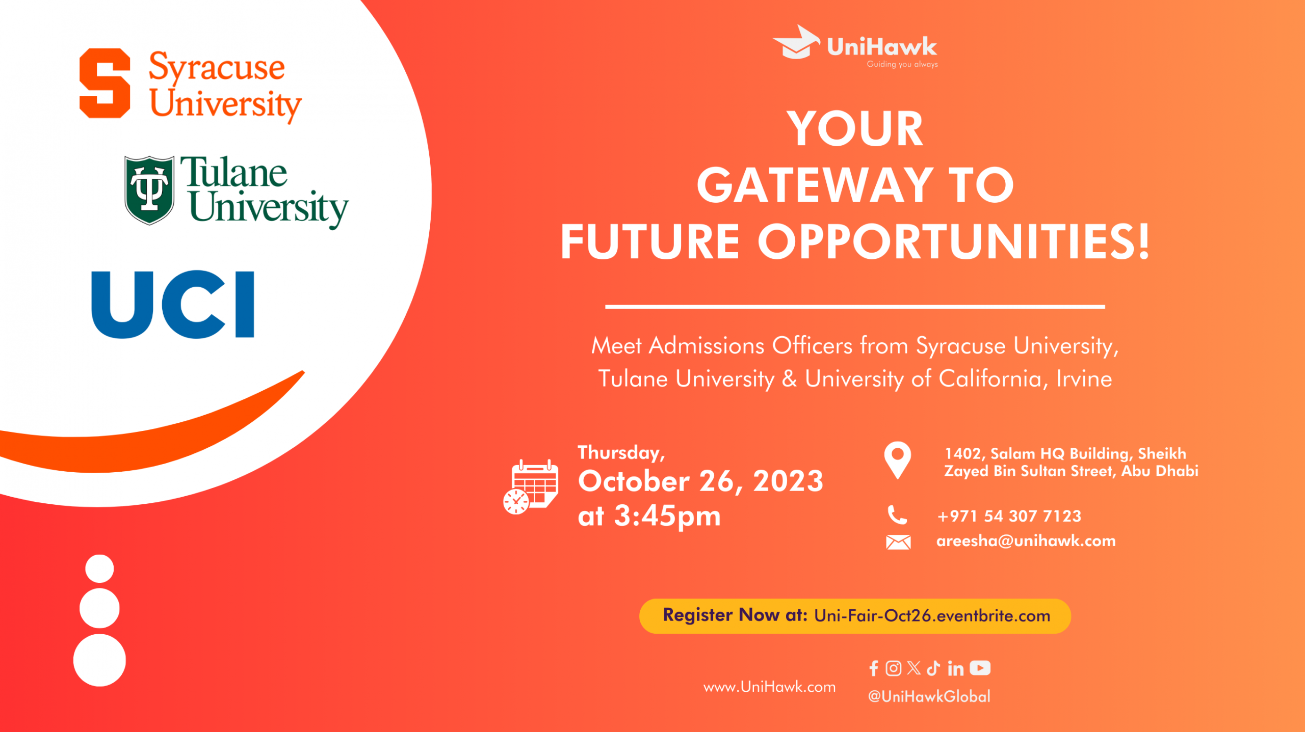 YOUR GATEWAY TO FUTURE OPPORTUNITIES!