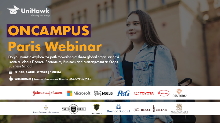 Oncampus Paris Webinar