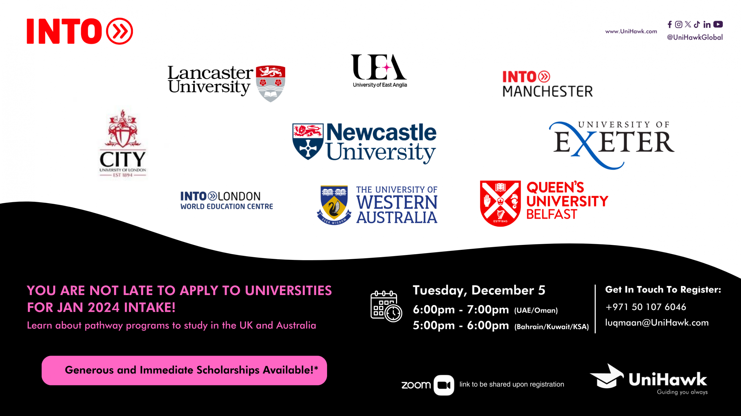 UK And Australia Universities