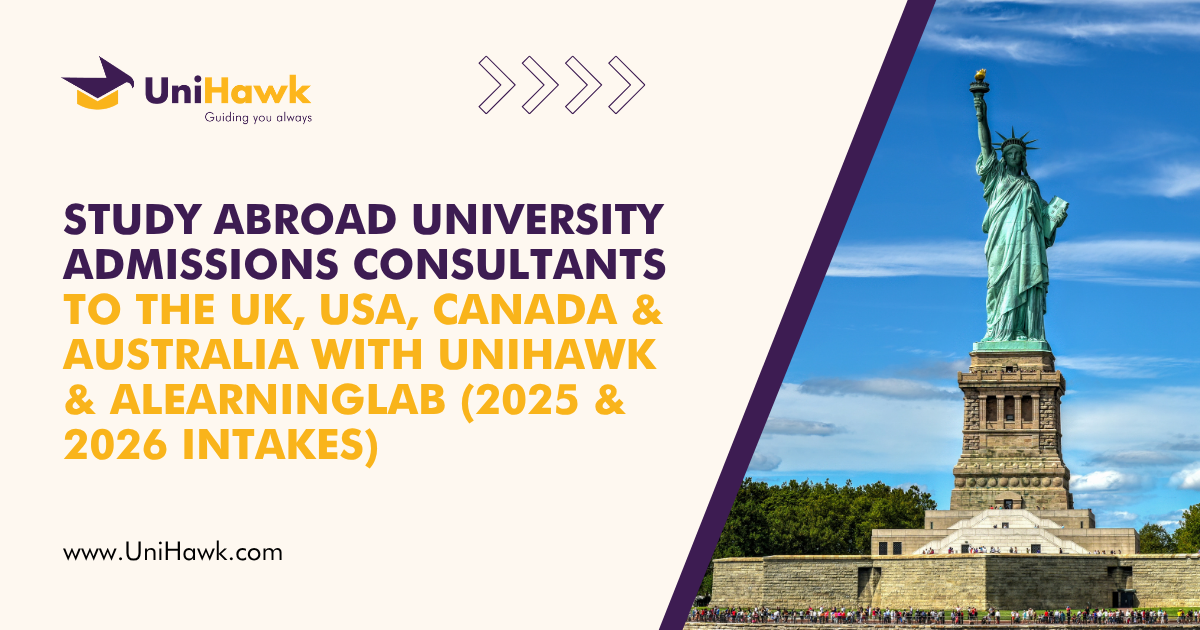 Study Abroad University Admissions Consultants to the UK, USA, Canada & Australia