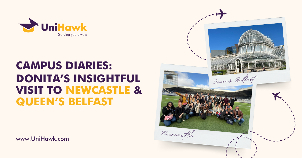 UniHawk’s Staff Stories: Donita’s Insightful Visit to Newcastle & Queen’s Belfast