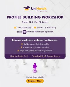 Profile Building Workshop UniHawk