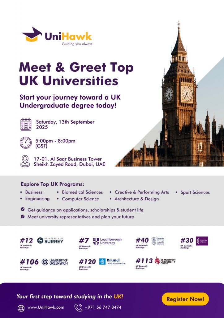 Meet & Greet: Top UK Universities