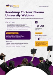 University Applications Webinar by UniHawk