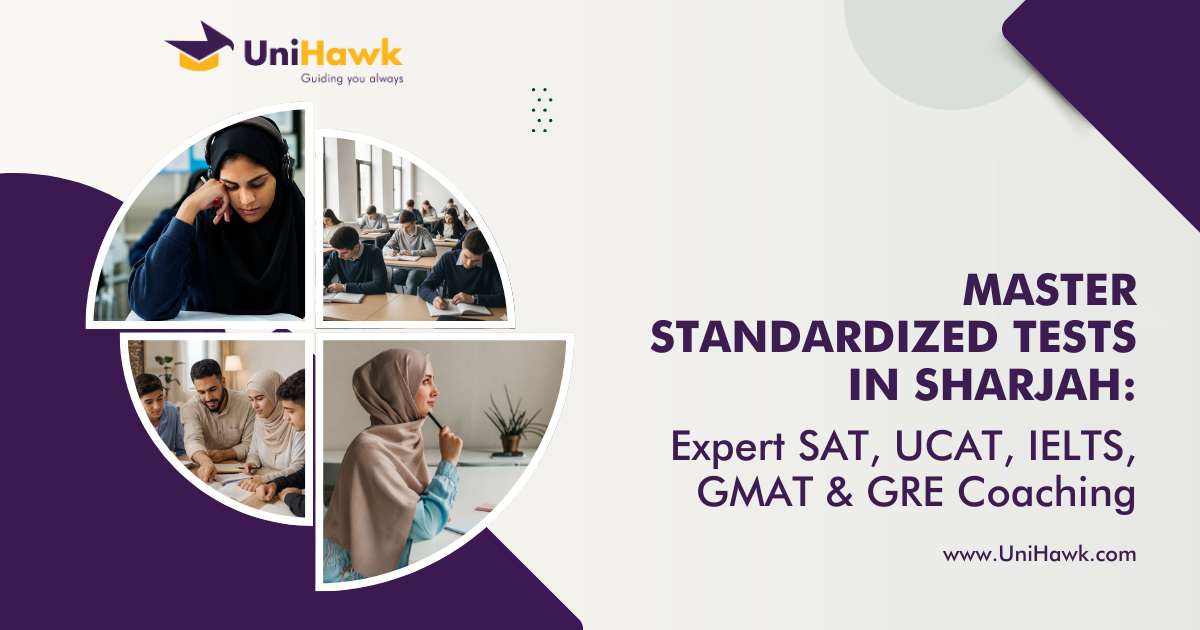 SAT, UCAT, IELTS, GMAT & GRE test preparation in Sharjah