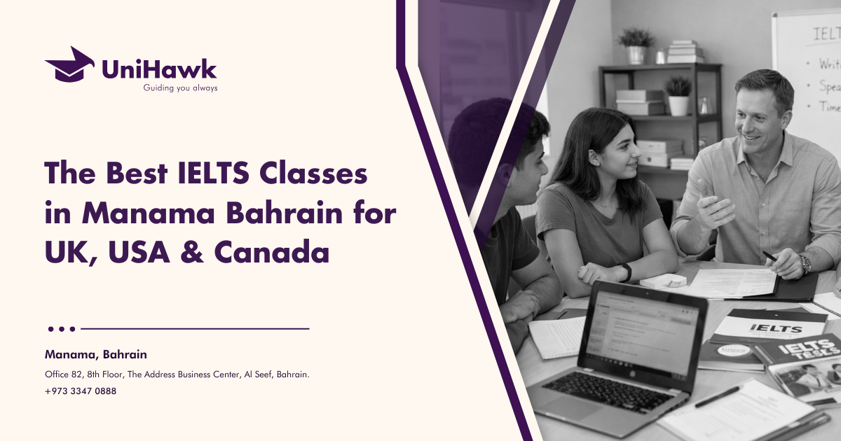 Best IELTS Classes in Manama, Bahrain – Band 7+ Coaching for UK, USA & Canada