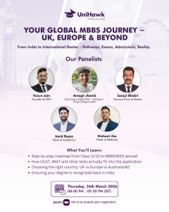 Medicine Panel Discussion: Your Global MBBS Journey: UK, Europe & Beyond by UniHawk
