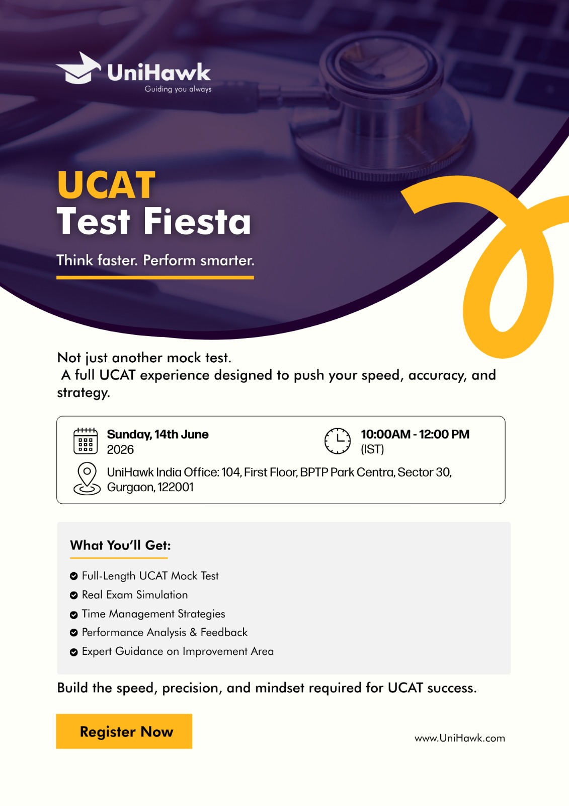 UCAT Test Fiesta 2026 in Gurgaon India