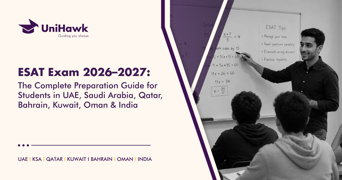 ESAT Exam Preparation in UAE, Saudi Arabia, Qatar, Bahrain, Kuwait, Oman & India
