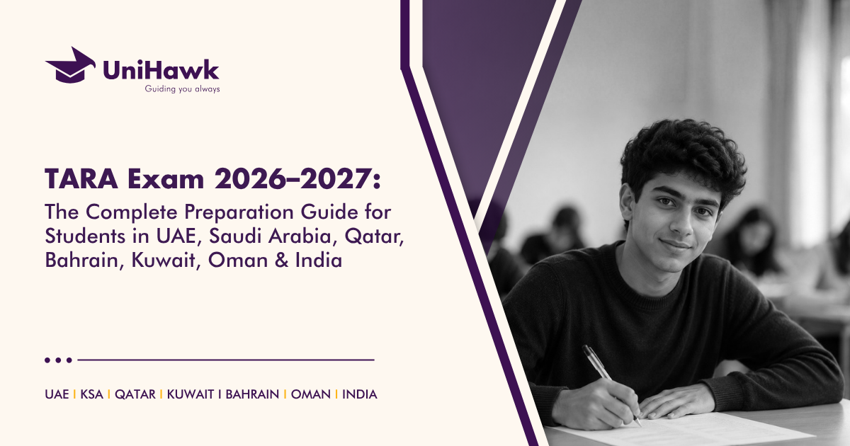TARA Exam Preparation classes in UAE, Saudi Arabia, Qatar, Bahrain, Kuwait, Oman & India