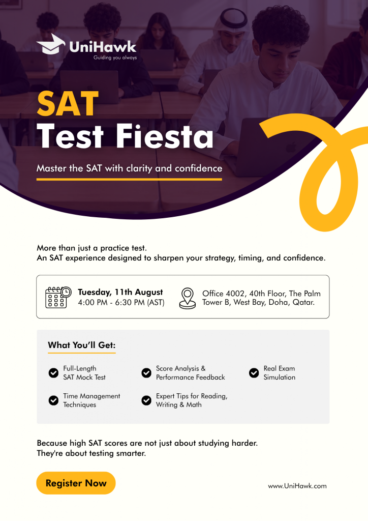 SAT Test Fiesta - Qatar