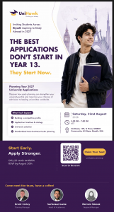 Planning Your 2027 University Applications by UniHawk