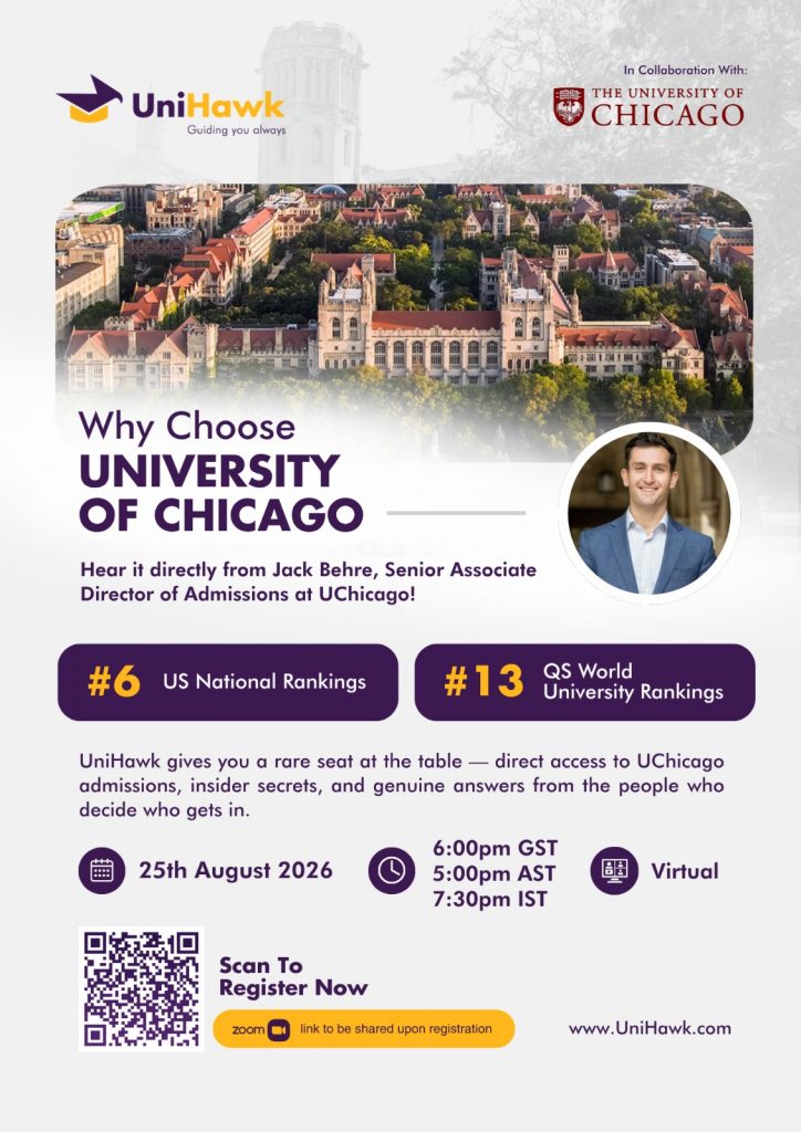 University Of Chicago Info Session