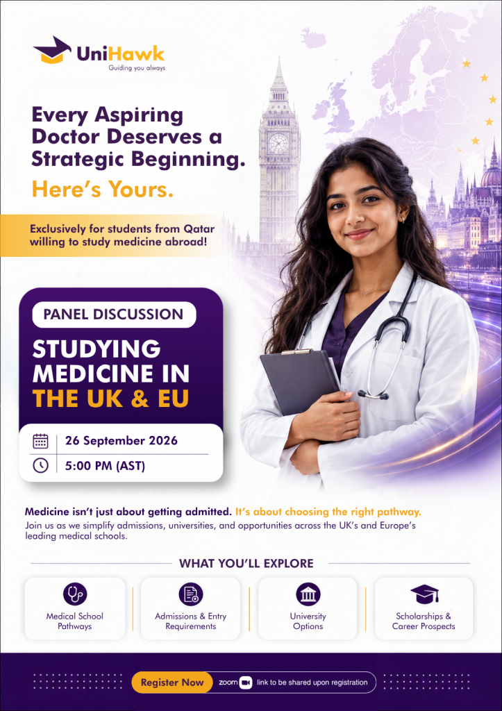 Panel Discussion – Studying Medicine in the UK & EU