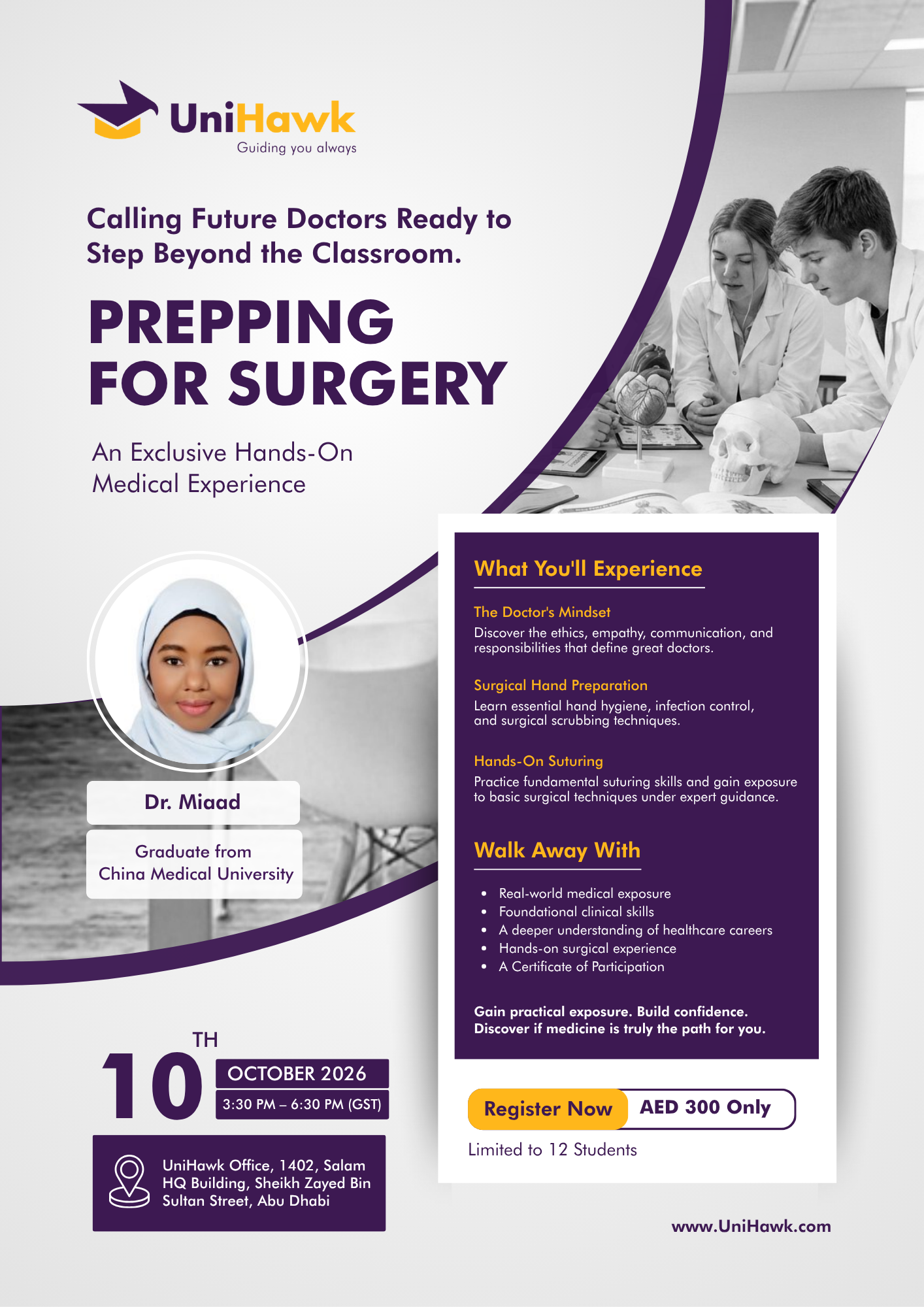 Prepping for Surgery Workshop - Abu Dhabi