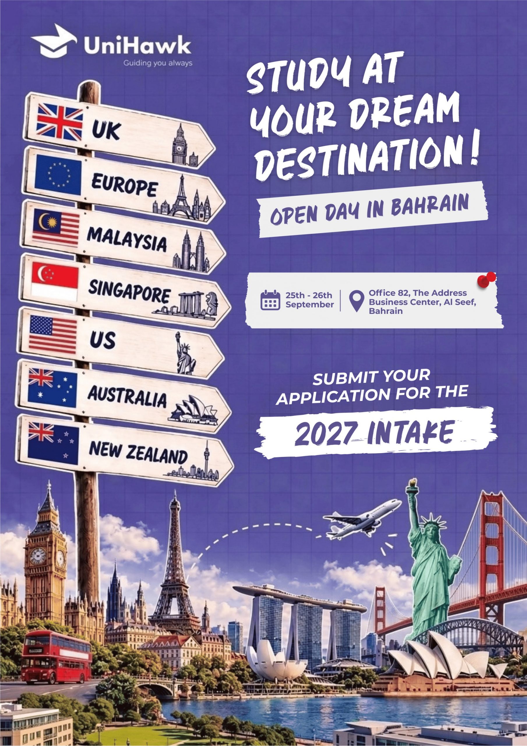 Study at Your Dream Destinations