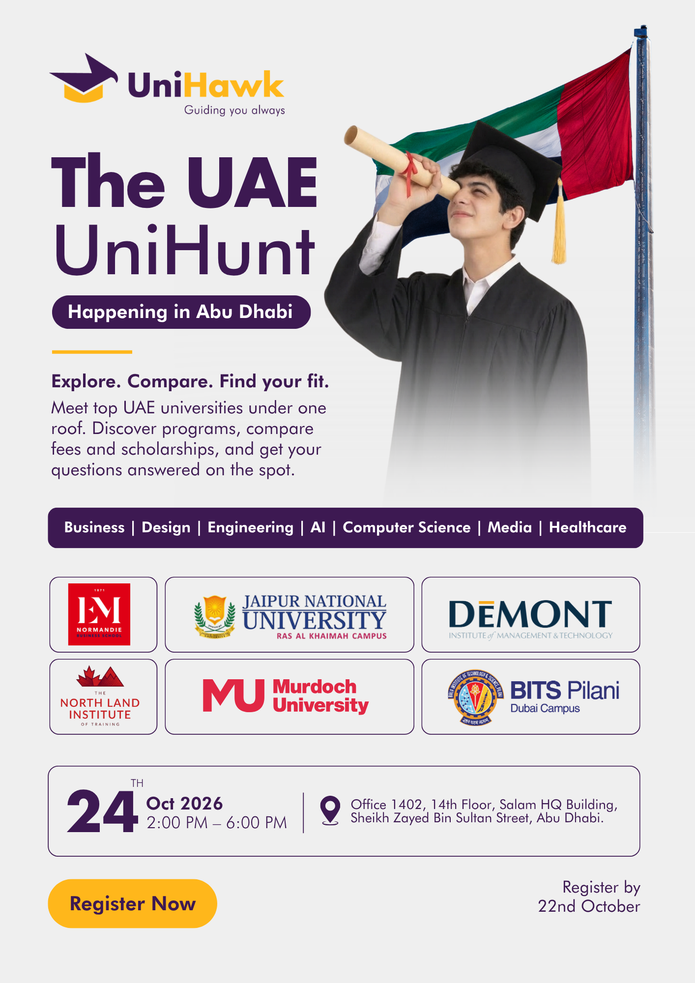 The UAE Uni Hunt Fair - Abu Dhabi