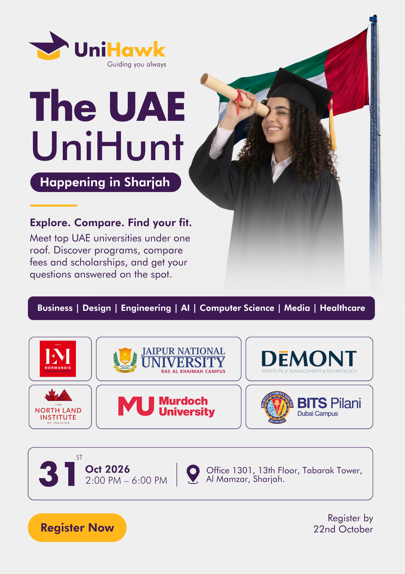 The UAE Uni Hunt Fair - Sharjah