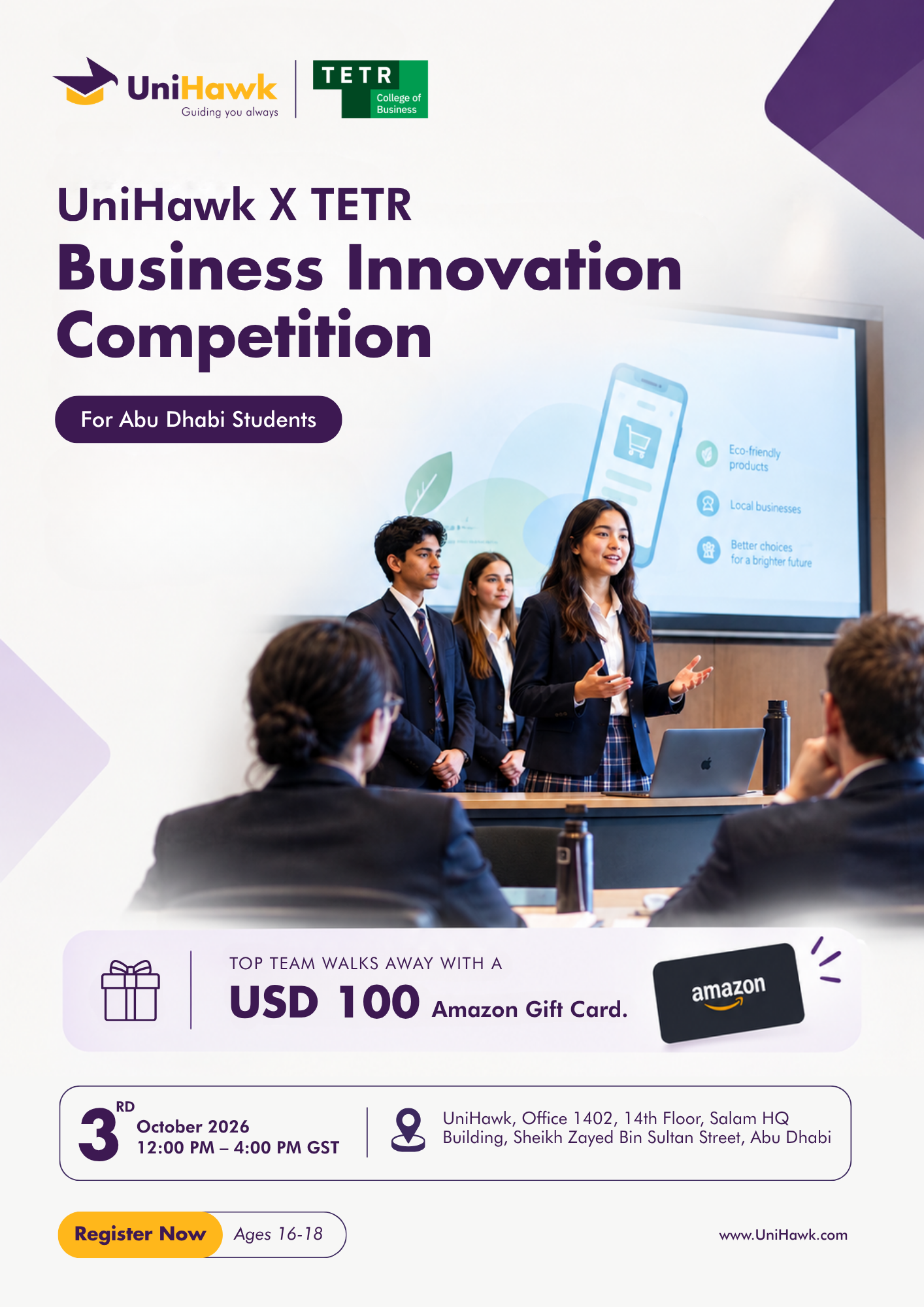 Business Innovation Competition - Abu Dhabi