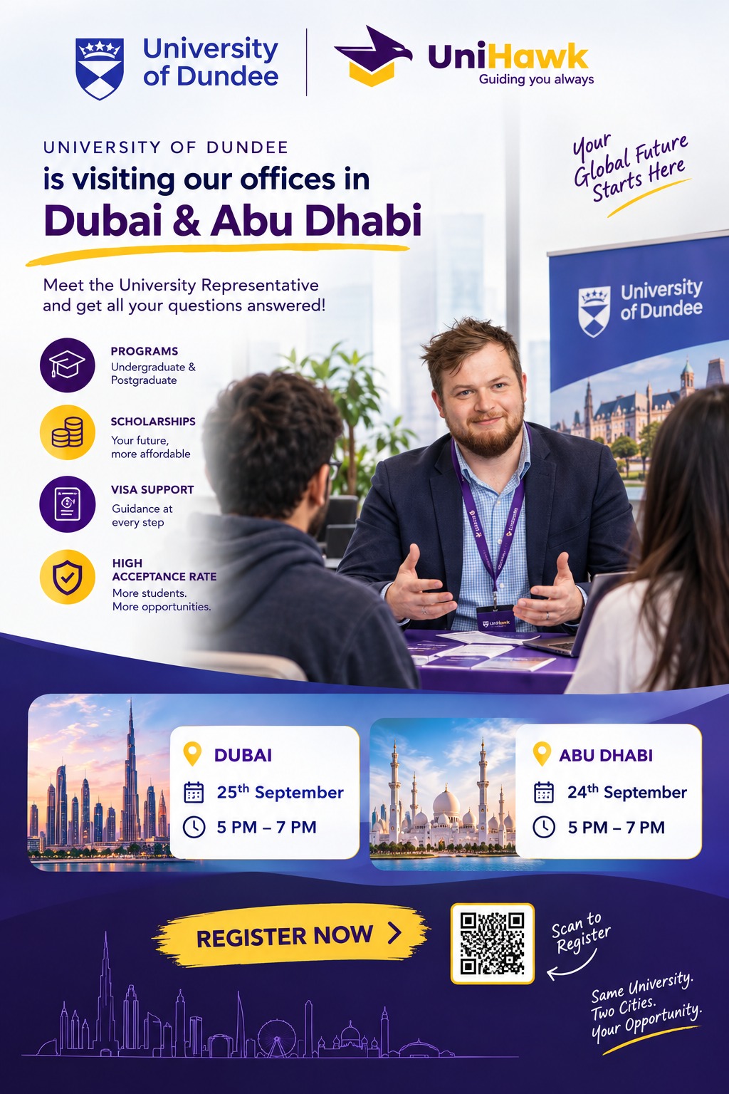 Meet University of Dundee at Dubai