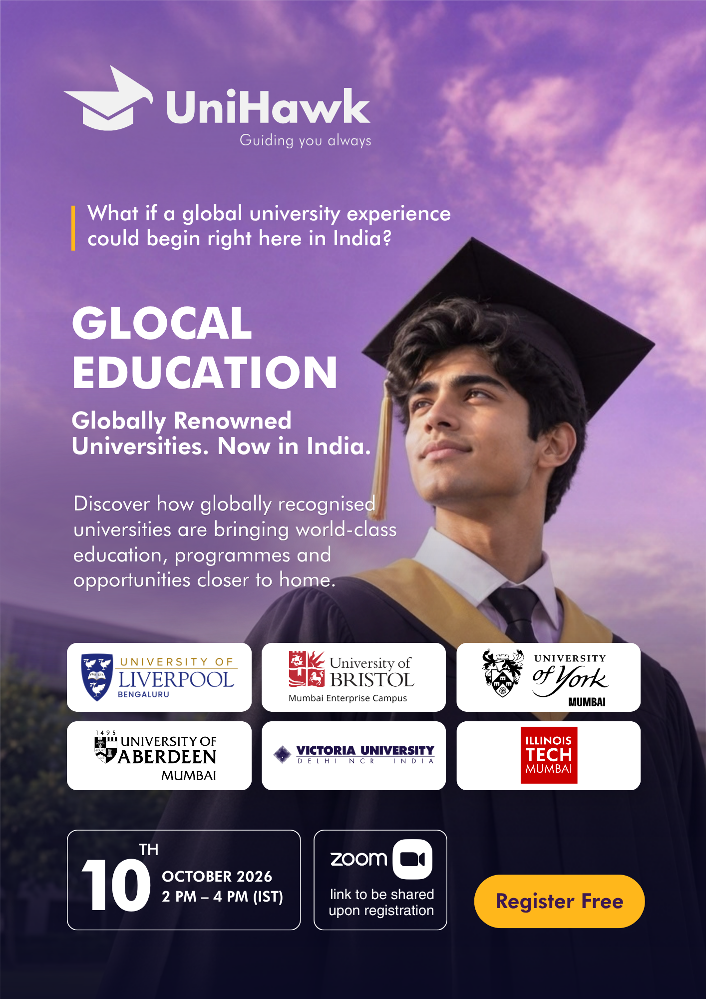 GLOCAL Education – Global Renowned Universities Now in India