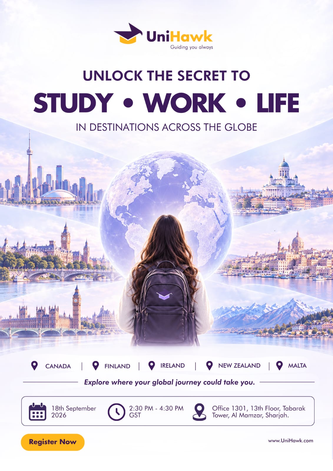 Unlock The Secret To Study, Work & Life In Destinations Across The Globe